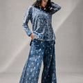 Denim Polka Dot Silver Jeans