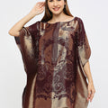 Brocade French Design Wine Poncho