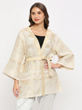 White City Car Design Brocade Kimono