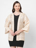 Black Brocade Horse Pattern Jacket