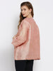Black Brocade Horse Pattern Jacket
