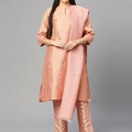 Brocade Pink Ornament Design Kurta
