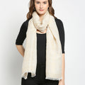 Brocade Ornamental White Wrap