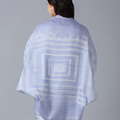 Brocade Roman Pattern Lilac Shrug