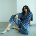 Denim Blue Bandana Printed Co-ord Set