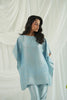 French Pattern Silver Brocade short Kaftan