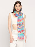 Multi Abstract Printed Scarf
