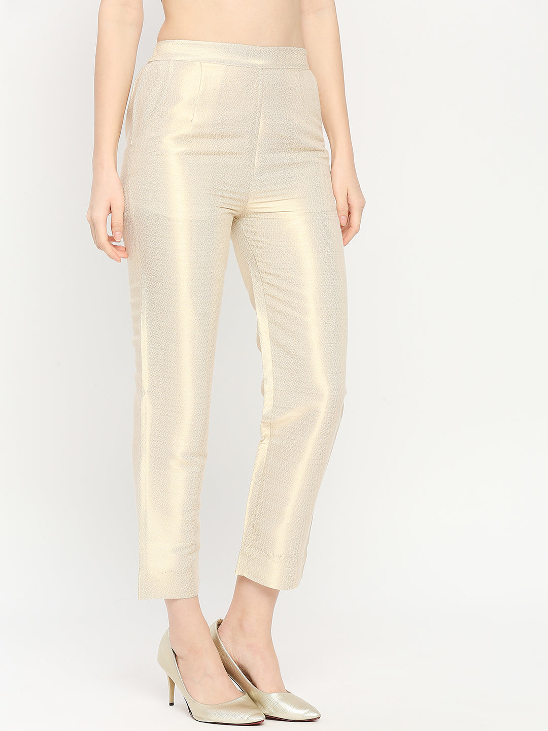 Vegan Leather Cigarette Pants by Cynthia Rowley at ORCHARD MILE