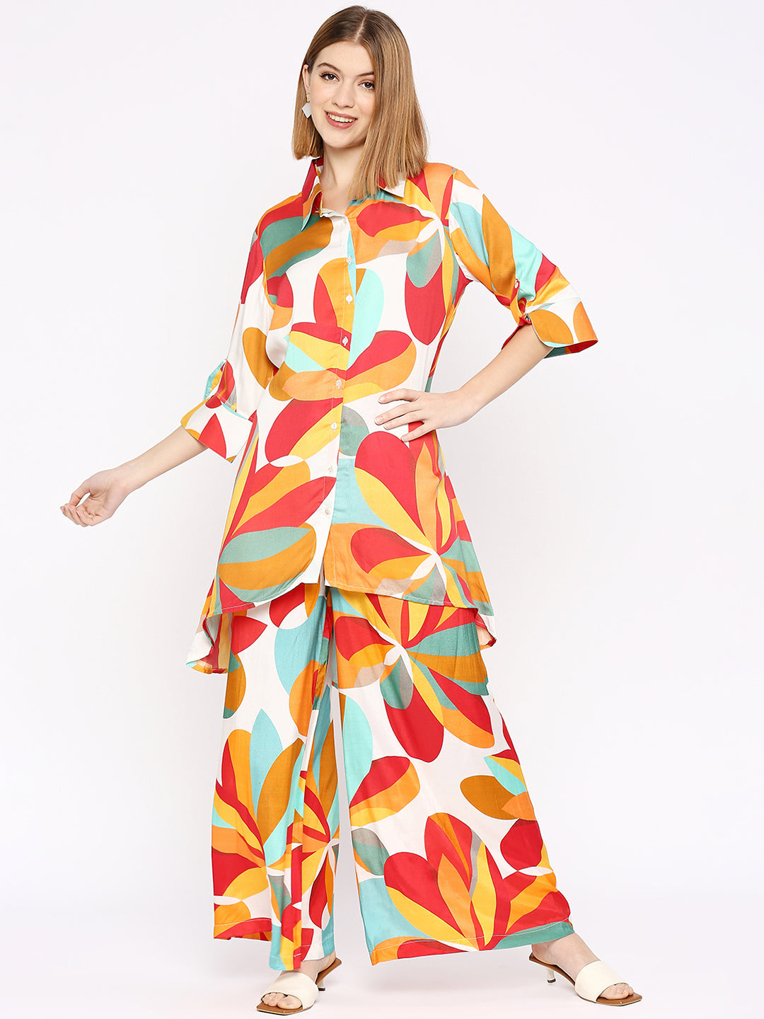 Multicolored Co-Ord Set