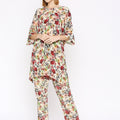 Floral Off White Co-Ord Set
