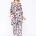 Floral Aqua Co-Ord Set