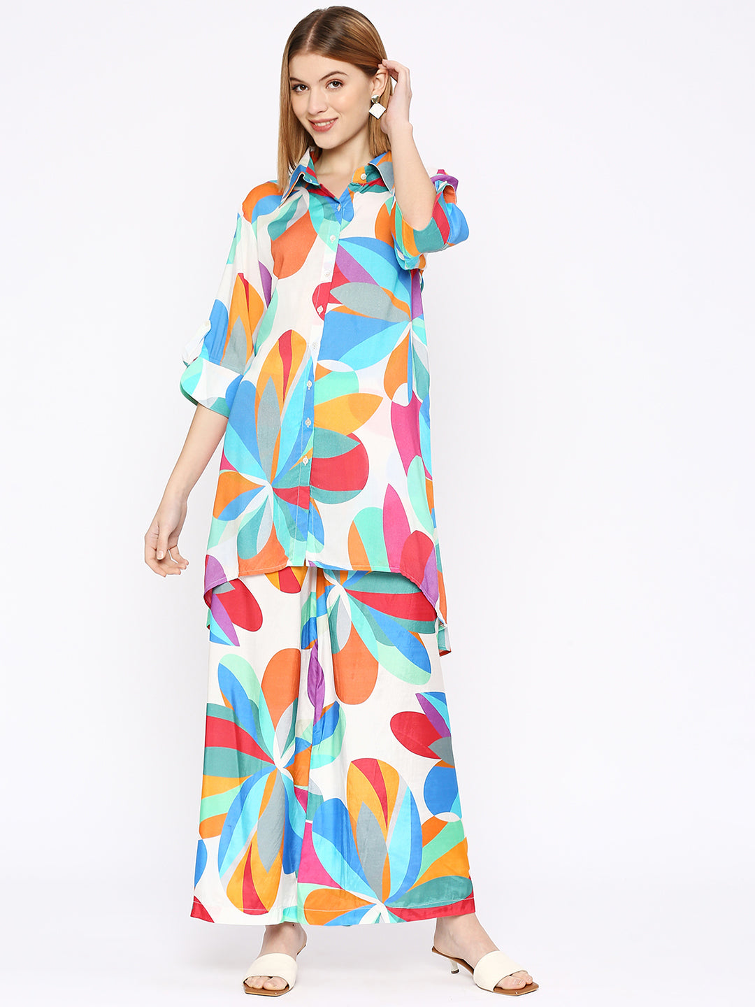 Multicolored Co-Ord Set