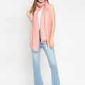 Brocade Floral Design Pink Wrap