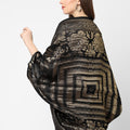 Brocade Floral Patterned Shrug