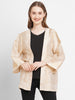 White Brocade Roman Jacket