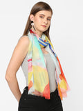 Abstract Mix Print Scarf