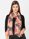 Multicolor Geometric Printed Scarf