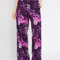 Lilac Floral Printed Pant