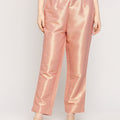 Pink Diamond Dobby Gold Design Brocade Pant