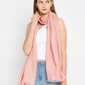 Brocade Ornamental Designed Pink Wrap
